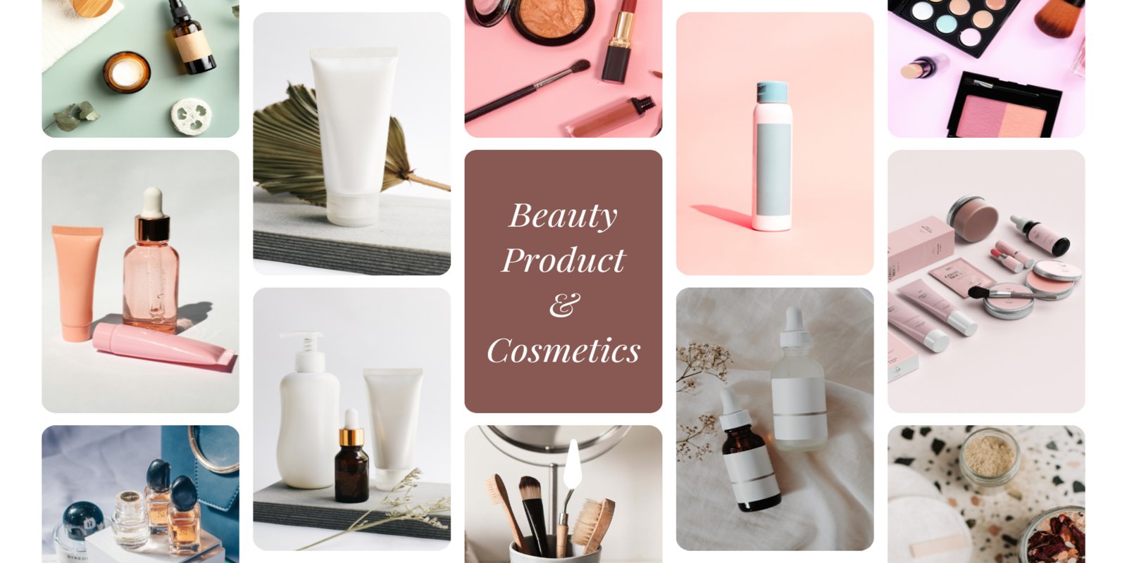 Beauty Product and Cosmetics Facebook Cover